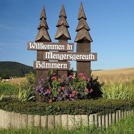 Hotel Muehlbergblick Mengersgereuth-Hammern Esterno foto